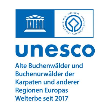Logo Bukové lesy zapsané na seznamu světového dědictví UNESCO